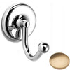 Brushed Gold Unlacquered Samuel Heath Novis Robe Hook N1048