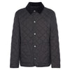 Black Carbon Barbour Mens Lindfield Quilted Jacket