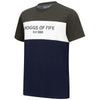 Hoggs Of Fife Mens Dalbeattie Colour Block T-Shirt