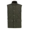 Barbour Mens Winter Lowerdale Quilted Gilet Dark Olive