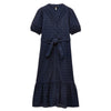 Navy Joules Womens Susanna Broderie Dress