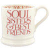 Emma Bridgewater Pink Toast Soul Sisters Half Pint Mug