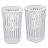 White Brabantia Collect-It Laundry Basket 55L Set of 2