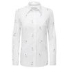 Jack Russel Print Schoffel Womens Norfolk Shirt