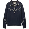 Joules Womens Western Collared Knit Jumper