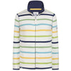 Greens Lazy Jacks Womens LJ32 Striped Full Zip Sweatshirt