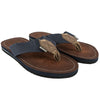 Navy Barbour Mens Toeman Beach Sandals