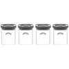 Kilner Fresh Storage 4 Piece Spice Jar Set