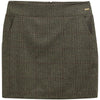 Olive Prince Of Wales Barbour Womens Browning Skirt
