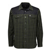 Olive/Black Swanndri Mens Marton Stormshield Shirt