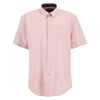 Barbour Mens Fleming Linen Blend Regular S/S Shirt