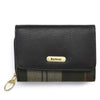 Black/Ancient Barbour Womens Rosa Leather French Purse