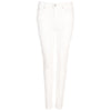 White Barbour Womens Essential Slim Trousers