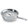 Le Creuset 3-Ply Stainless Steel 20cm Non Stick Chefs Pan