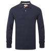 Navy Schoffel Mens St Ives Long Sleeve Polo Shirt