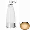 Samuel Heath Style Moderne Freestanding White Ceramic Liquid Soap Dispenser N6666W