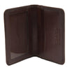 Dark Brown Calf Leather Loake Fenchurch Card Holder
