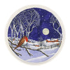 Emma Bridgewater Midnight Robin Flat Serving Plate