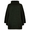 Olive Dubarry Womens Kilronan Merino Knit Poncho