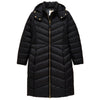 Joules Womens Pembury Showerproof Longline Padded Coat