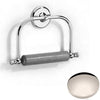 Samuel Heath Novis Toilet Roll Holder With Wooden Roller N1020