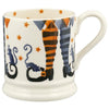 Emma Bridgewater Halloween Spooky Witches Feet Half Pint Mug