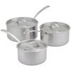 Stellar Eclipse 3 Piece Saucepan Set