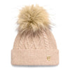 Holland Cooper Womens Sloane Cable Bobble Hat
