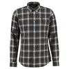 Grey Marl Barbour Mens Mosswood Tailored Checked Shirt