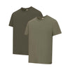 Hoggs of Fife Mens Sandwood 2Pk T-Shirts