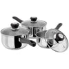 Judge Vista 3 Piece Saucepan Set 16cm, 18cm, 20cm