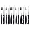 Viners 12 Piece Steak Knife & Fork Set