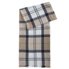 Rosewood Tartan Barbour Womens Verona Pashmina Scarf