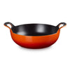 Le Creuset 24cm Cast Iron Balti Dish Volcanic