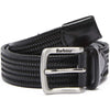 Barbour Mens Stretch Leather Belt