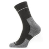 Black Sealskinz Thurton Mid-Height Sock