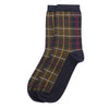 Barbour Womens Tartan Sock
