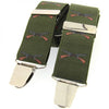 Sax Design Classic Braces Green & Shotguns