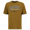 Bronze Brown Barbour Mens Fort Relaxed Graphic T-Shirt