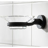 Miller Bond Black Soap Dish And Holder