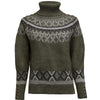 Khaki Holland Cooper Womens Fairisle Knit