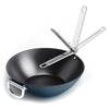 Joseph Joseph Space Folding Handle Ceramic Non-stick Wok 32cm