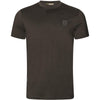 Shadow Brown Harkila Mens Base All Season S/S T-shirt