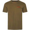 Military Olive Seeland Mens On Point T-Shirt