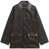 OLIVE Barbour Womens Icons Tartan Collar Modern Beadnell