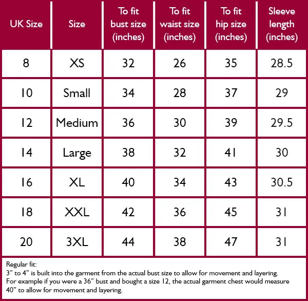 SIZE GUIDE