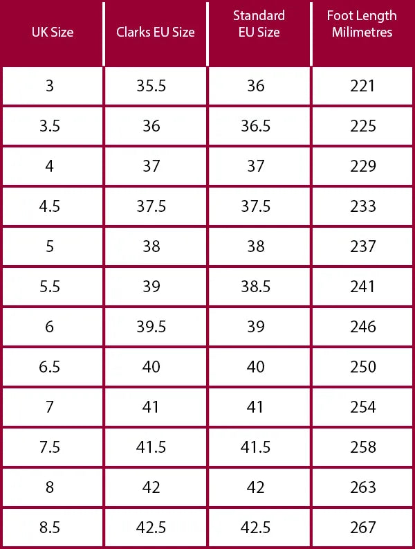 SIZE GUIDE