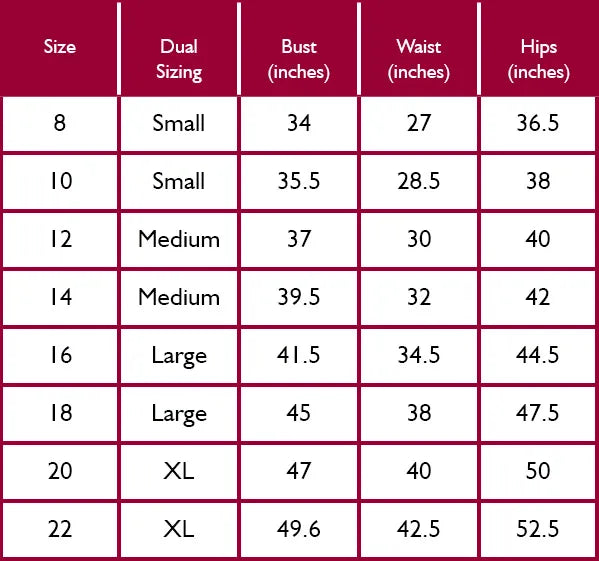 SIZE GUIDE