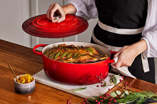 Le Creuset Seville Orange & Sage Roast Duck