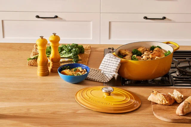 Le Creuset Roast Chicken Thighs with Fennel and Beans